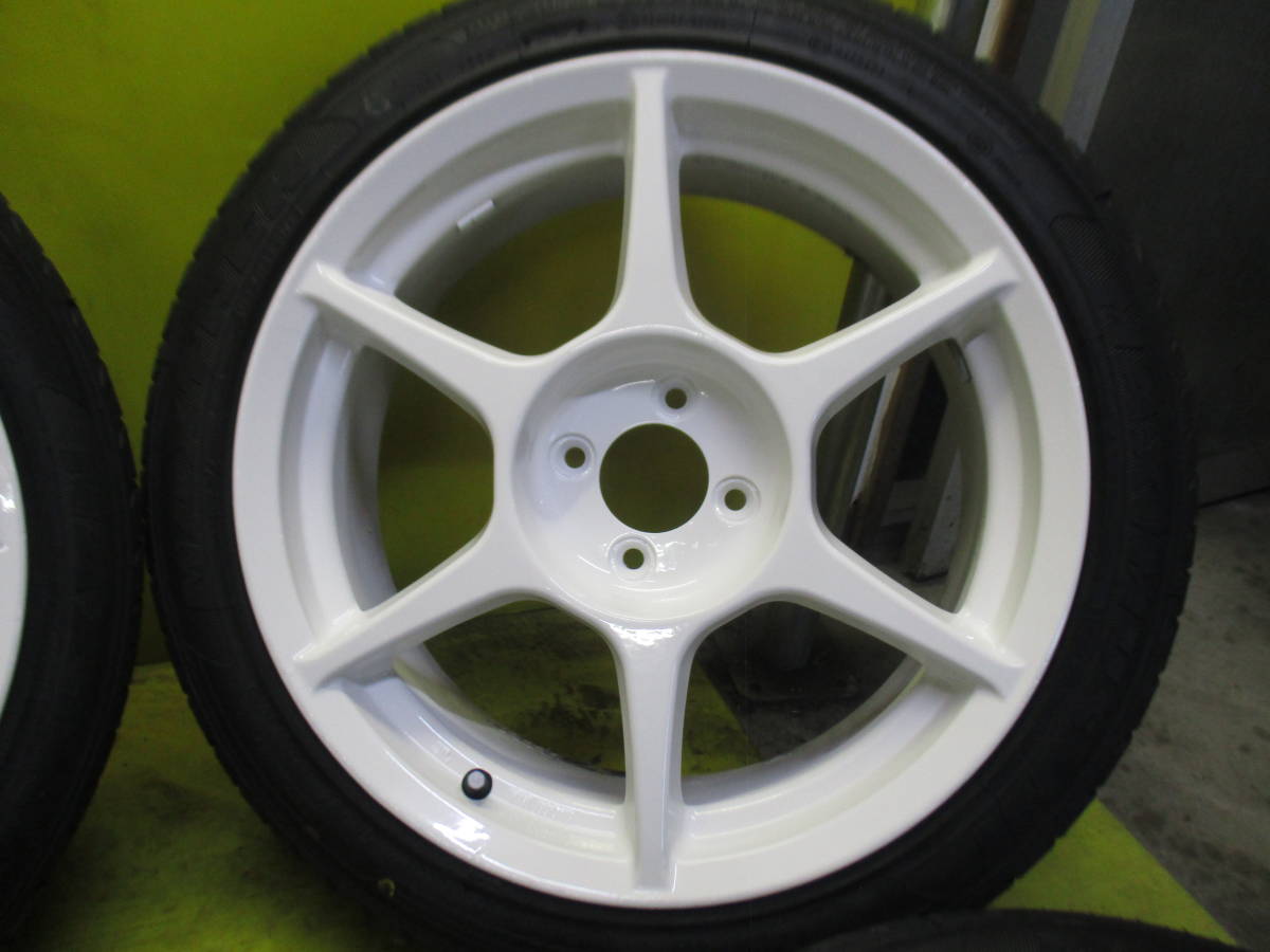 ☆BUDDY CLUB□P-1 Racing□P1レーシング リペア済み美品□100-4H/17 