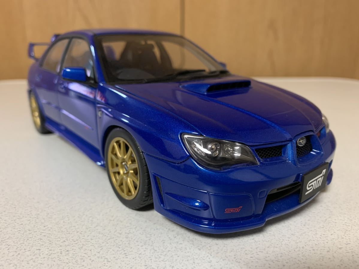  1/18 AUTOart スバル インプレッサ WRX STI SUBARU IMPREZA WRX STI 1:18 オートアート ブルー 青 ②(乗用車)｜売買されたオークション情報、yahooの商品情報をアーカイブ公開 - オークファン 乗用車