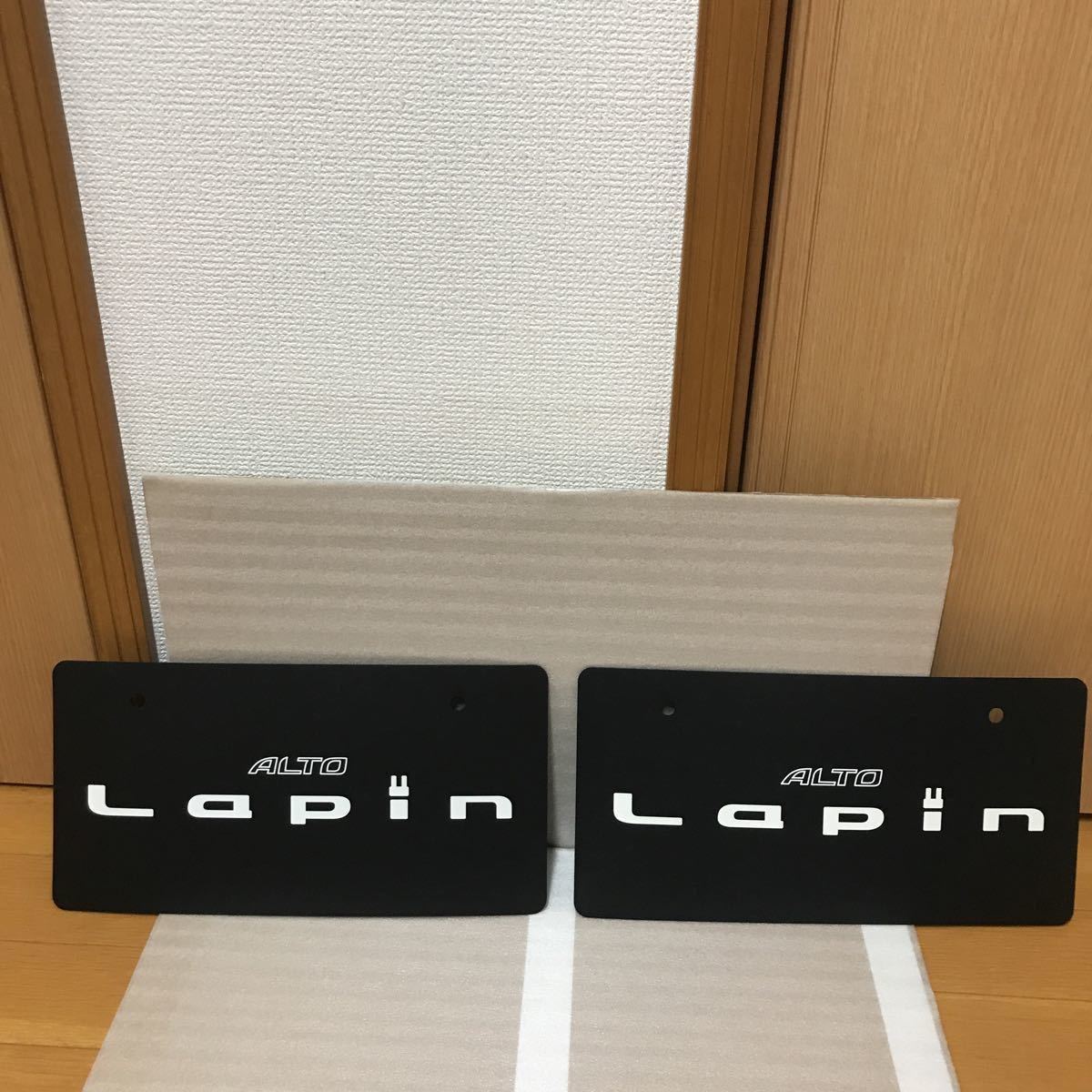 ナンバープレート スズキ(純正) ディーラー展示用_ナンバープレート
