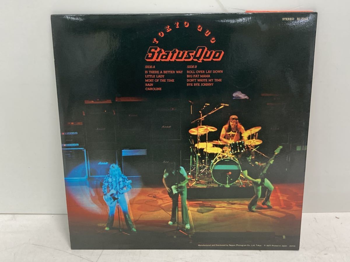 QUO ステイタス・クォー - LP STATUS ⁄STATUS Quo 「status Yahoo 