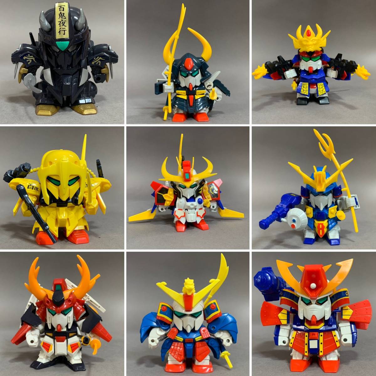 SDガンダム にせガンダム2体ジャンク品 他ジャンク品フィギュア 15体 