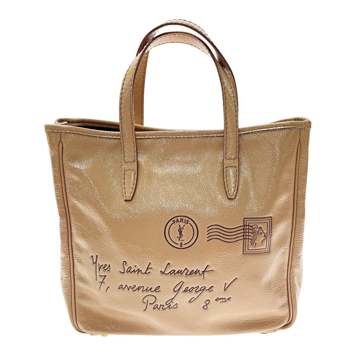 Yves Saint Laurent イブサンローラン rive gauche Yメール トート 