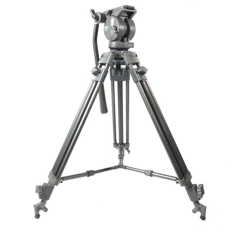 Libec リーベック 業務用三脚 H55DV TRIPOD T68 大型ビデオ三脚 雲台 
