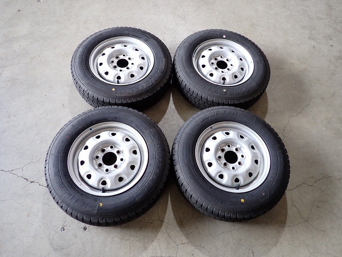 SALE，2025 YS1224 155/80R13 パッソ ヴィッツ ブーンなどに グッドイヤー スタッドレスセット 13&times;5J 100-114.3/4H ET約40(スタッドレスタイヤ)｜売買されたオークション情報、yahooの商品情報をアーカイブ公開 4穴