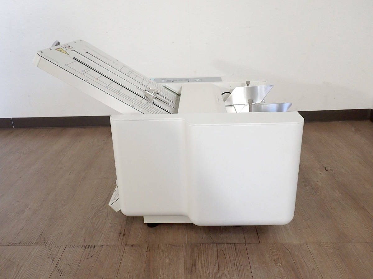 中古美品 紙折り機 LION LF-S620 ライオン 卓上 ストッパータイプ A3
