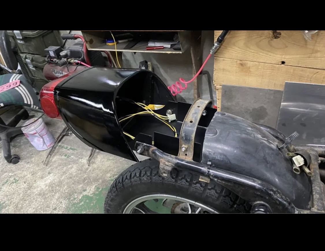 GN125H専用 自作フェンダーレスキット 当時もの 【公式通販】
