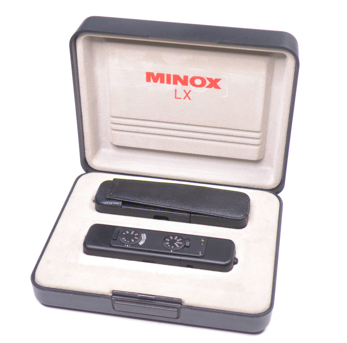 人気，本物保証 ミノックスLX 黒・ケース付／MINOX