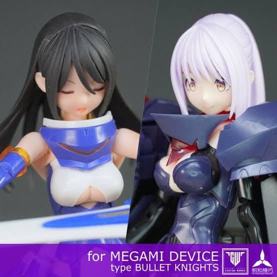 メガミデバイス バレットナイツ用 ランサー ランチャー ヘアパーツセット 紫 桐和機巧 髪 ガレキ 改造 コトブキヤ AKガーデン AKG メガミデバイス バレットナイツ BULLET