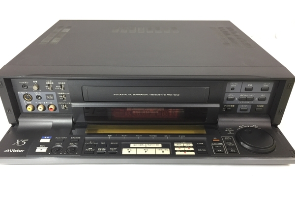 ビクタービデオデッキ　HR-X5 ビクター HR-X5 高級S-VHSデッキ 629TBC搭載 【中古整備品
