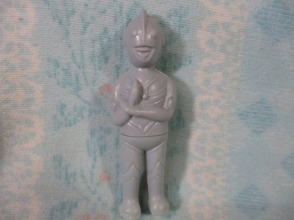 超綺麗昭和レトロ☆古い シスコ ウルトラマン お菓子容器 ポリ人形/食 