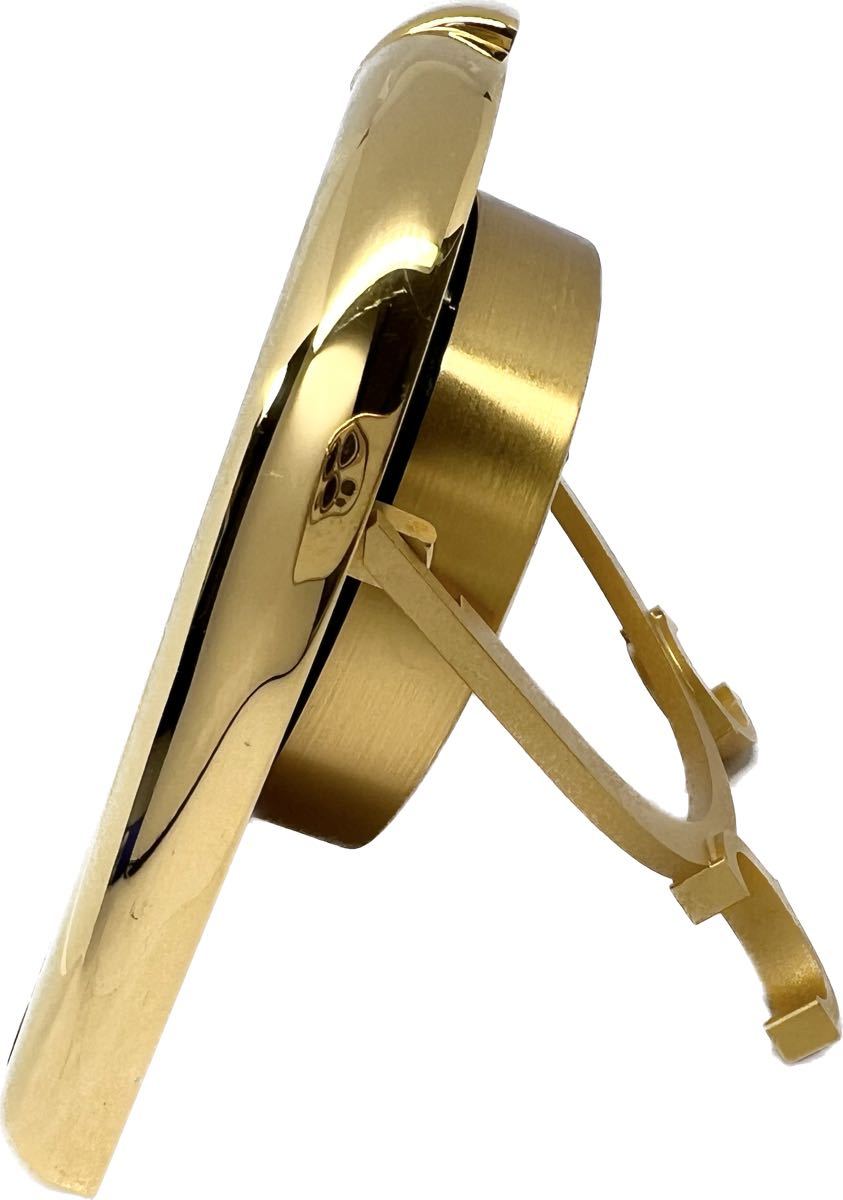 1円〜 H 希少 Cartier カルティエ トラベルクロック 置き時計 クォーツ