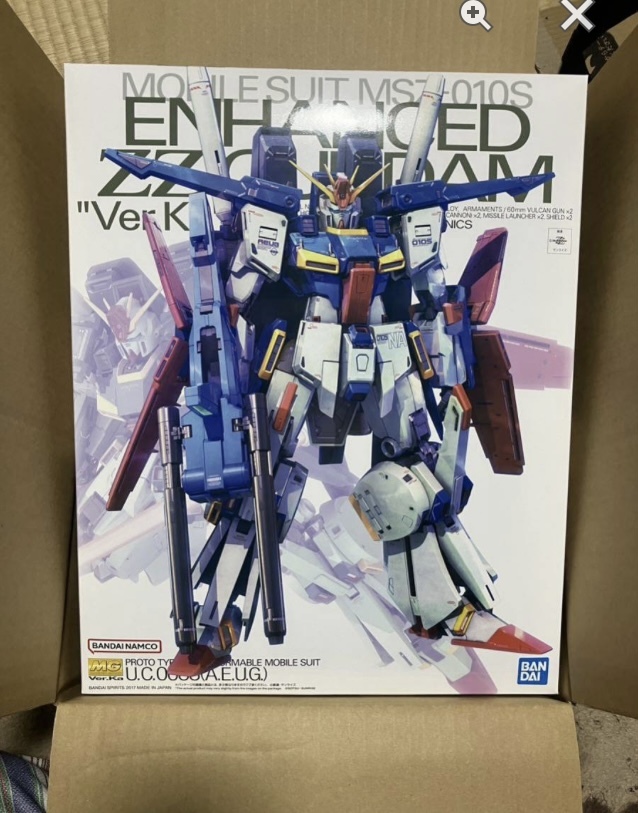機動戦士ガンダムZZ MG 1/100 強化型 ダブルゼータガンダム Ver.Ka