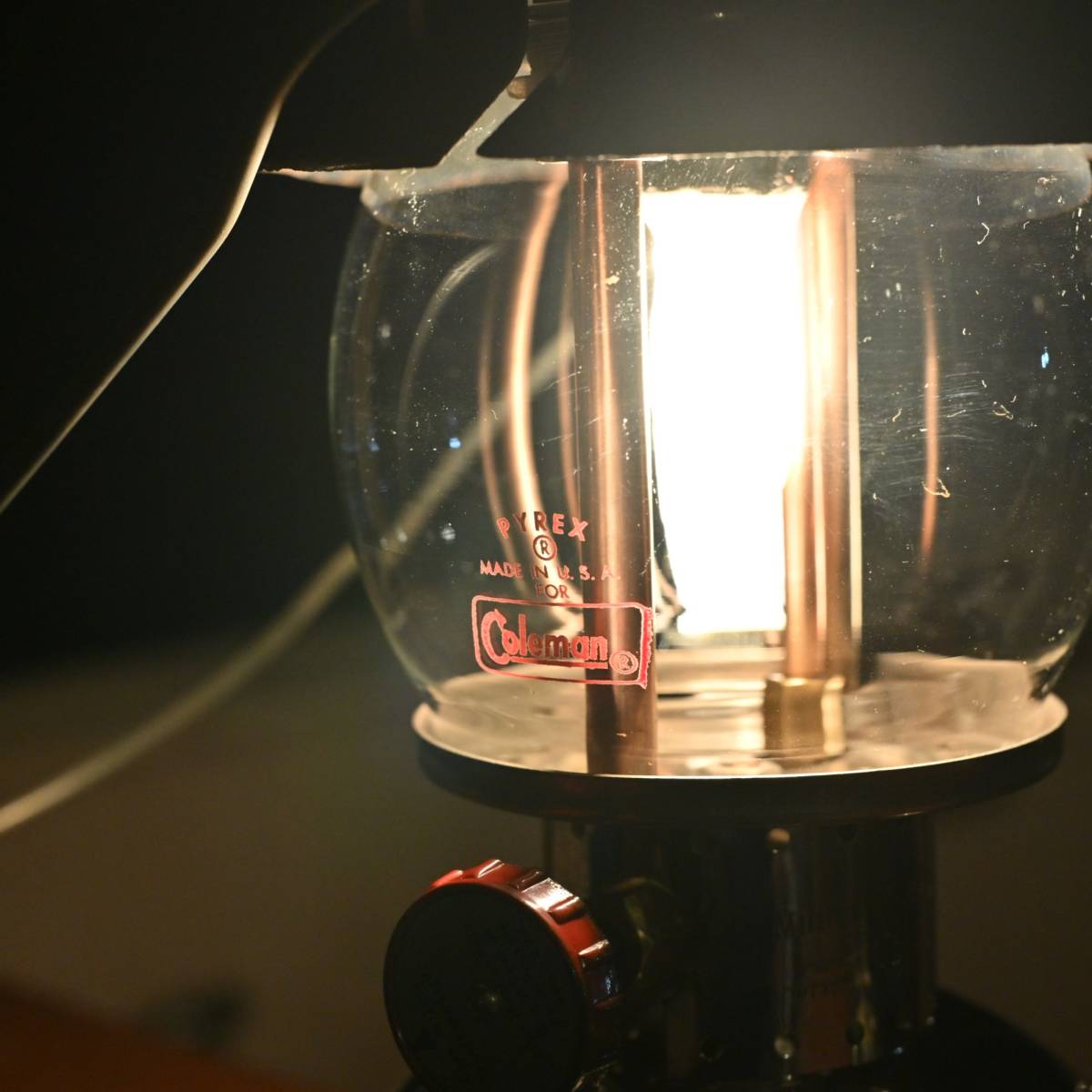 激渋！　カスタム！　絶好調！　1949年5月　COLEMAN 242C メンテ、テスト済み　すぐに使えます！　AGM PYREX_3