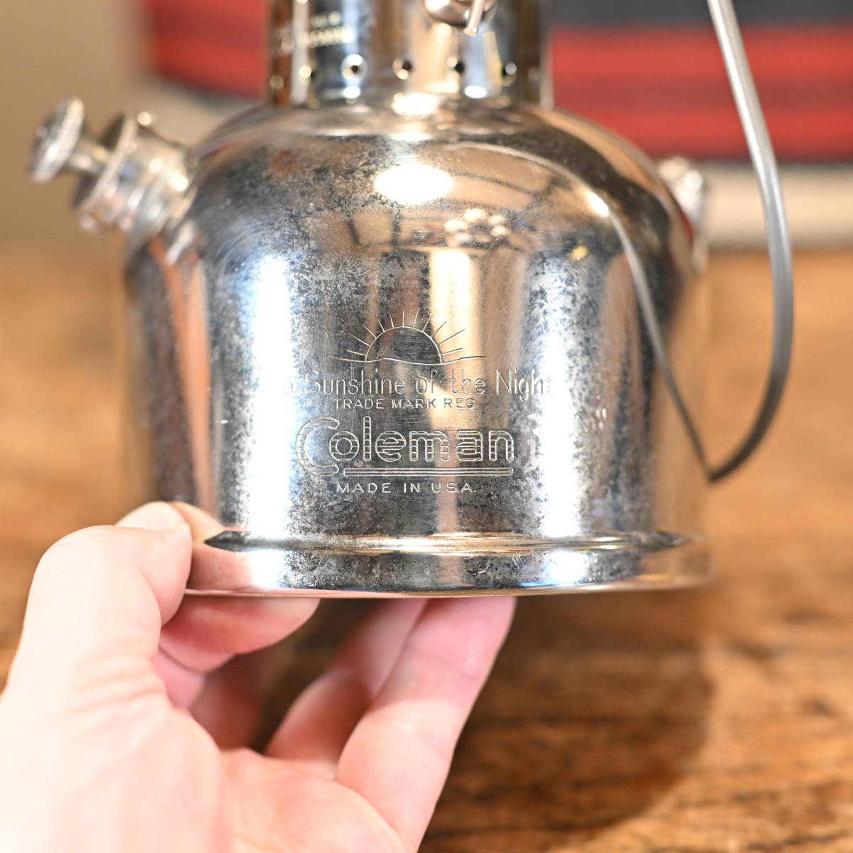 激渋！　カスタム！　絶好調！　1949年5月　COLEMAN 242C メンテ、テスト済み　すぐに使えます！　AGM PYREX_7