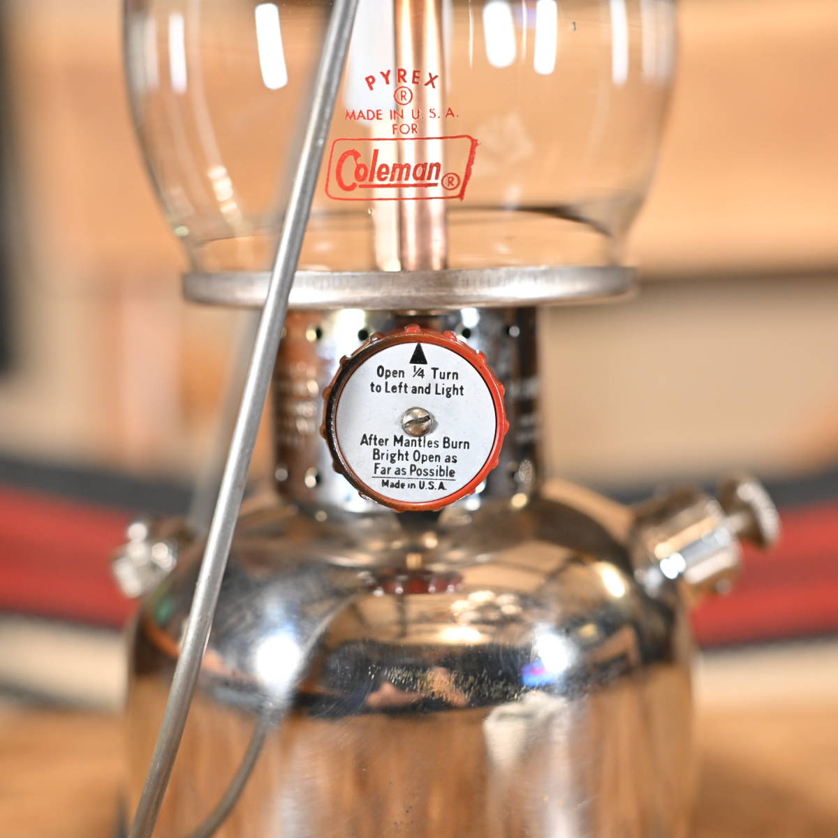 激渋！　カスタム！　絶好調！　1949年5月　COLEMAN 242C メンテ、テスト済み　すぐに使えます！　AGM PYREX_8