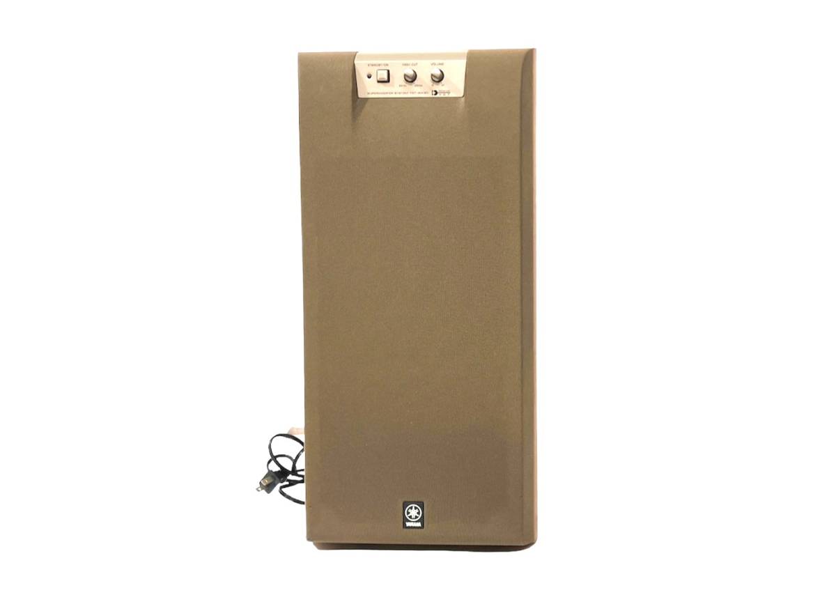 YAMAHA/ヤマハ YST-SW90 サブウーファー アンプ内蔵 1ウェイ 1