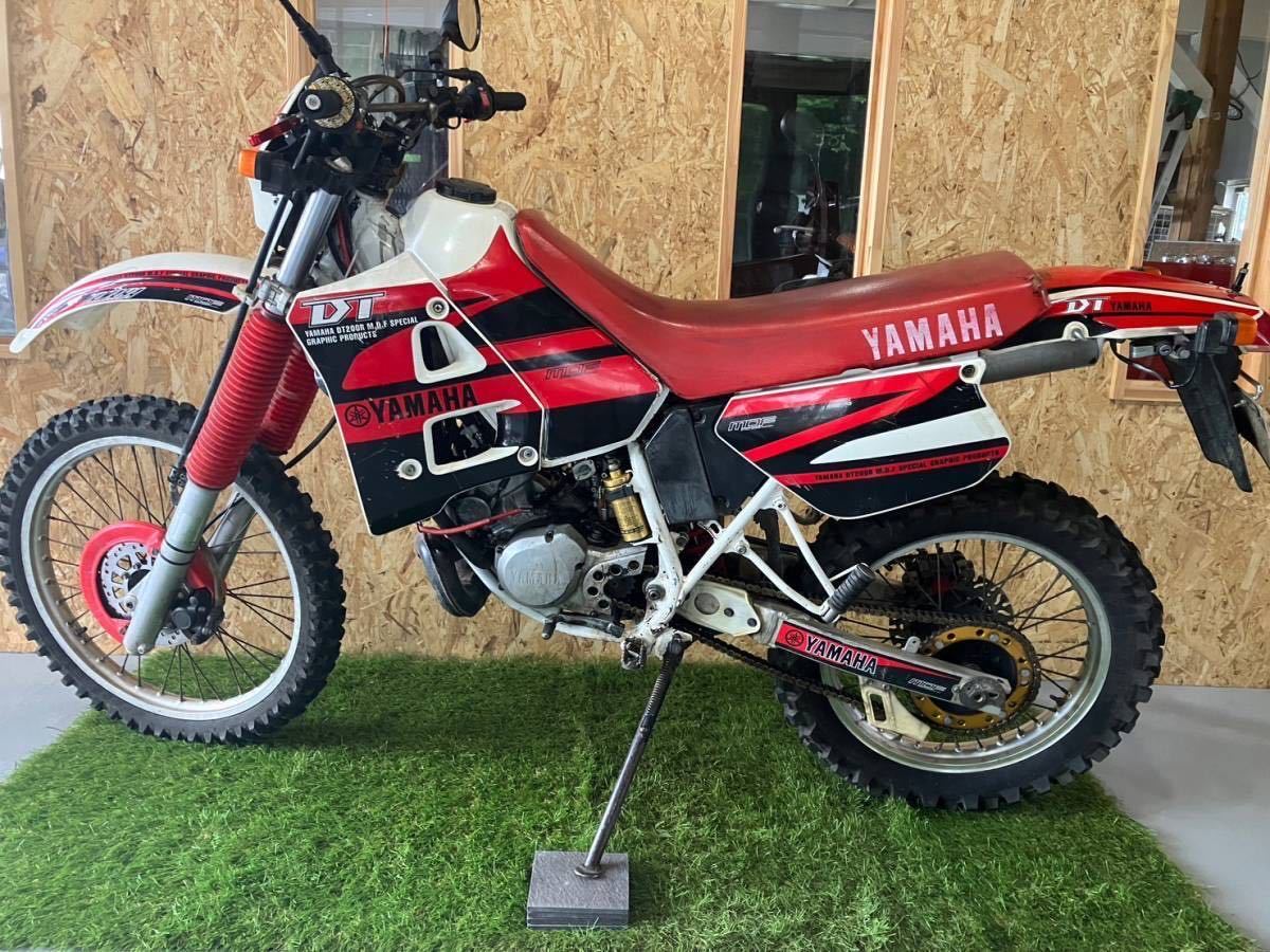 YAMAHA DT200R 2スト オフロード 林道 希少車 山菜採り ヤマハ 2st  