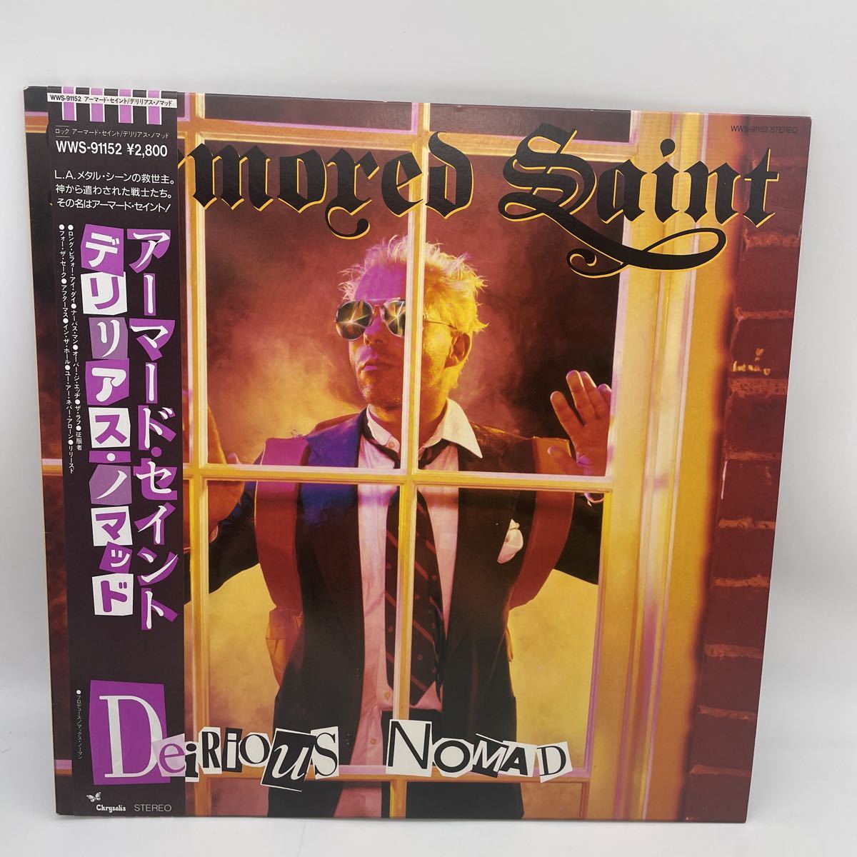 帯付】アーマード・セイント/Delirious Nomad/Armored Saint/LP 