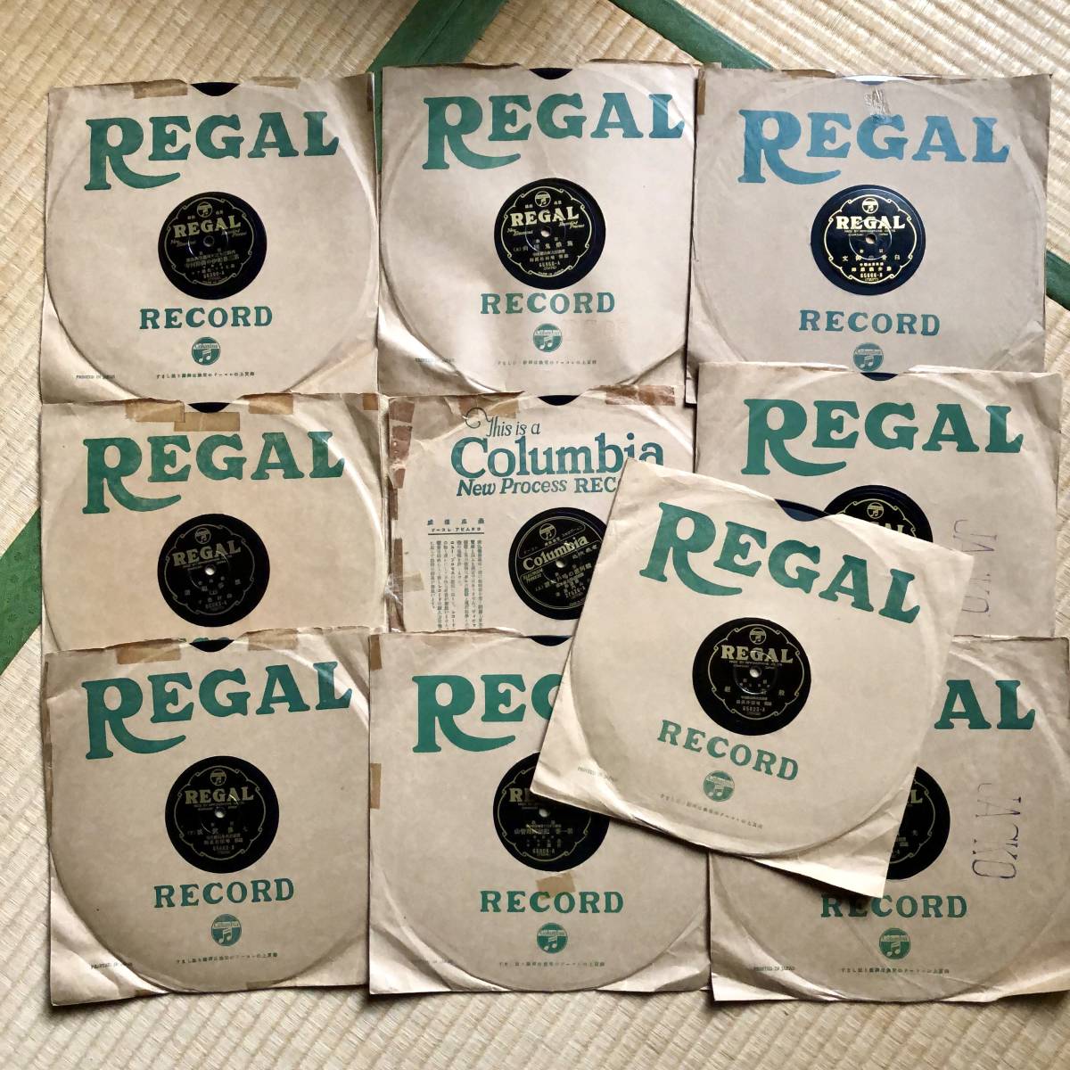 SP盤SPレコード　宗教関連１０枚　極美麗盤　