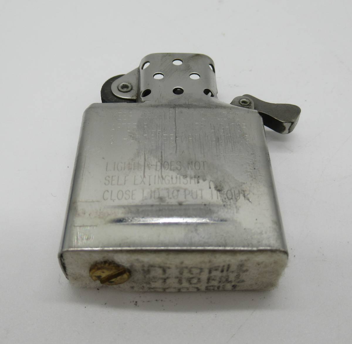 【22985】 ZIPPO STERLINGSILVER 2001年製 化粧箱付 送料無料 