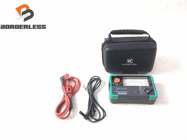 ☆中古品☆KYORITSU 共立電気計器 絶縁抵抗計 KEW3441 4レンジメガー