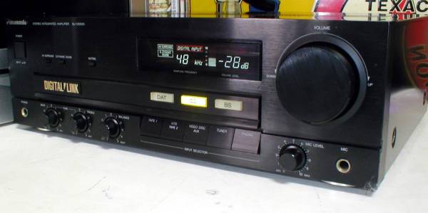 Panasonic SU-D5500 D/Aコンバーター内蔵　プリメインアンプ Panasonic MMフォノ対応-DAC内蔵プリメインアンプ SU-D5500(テクニクス