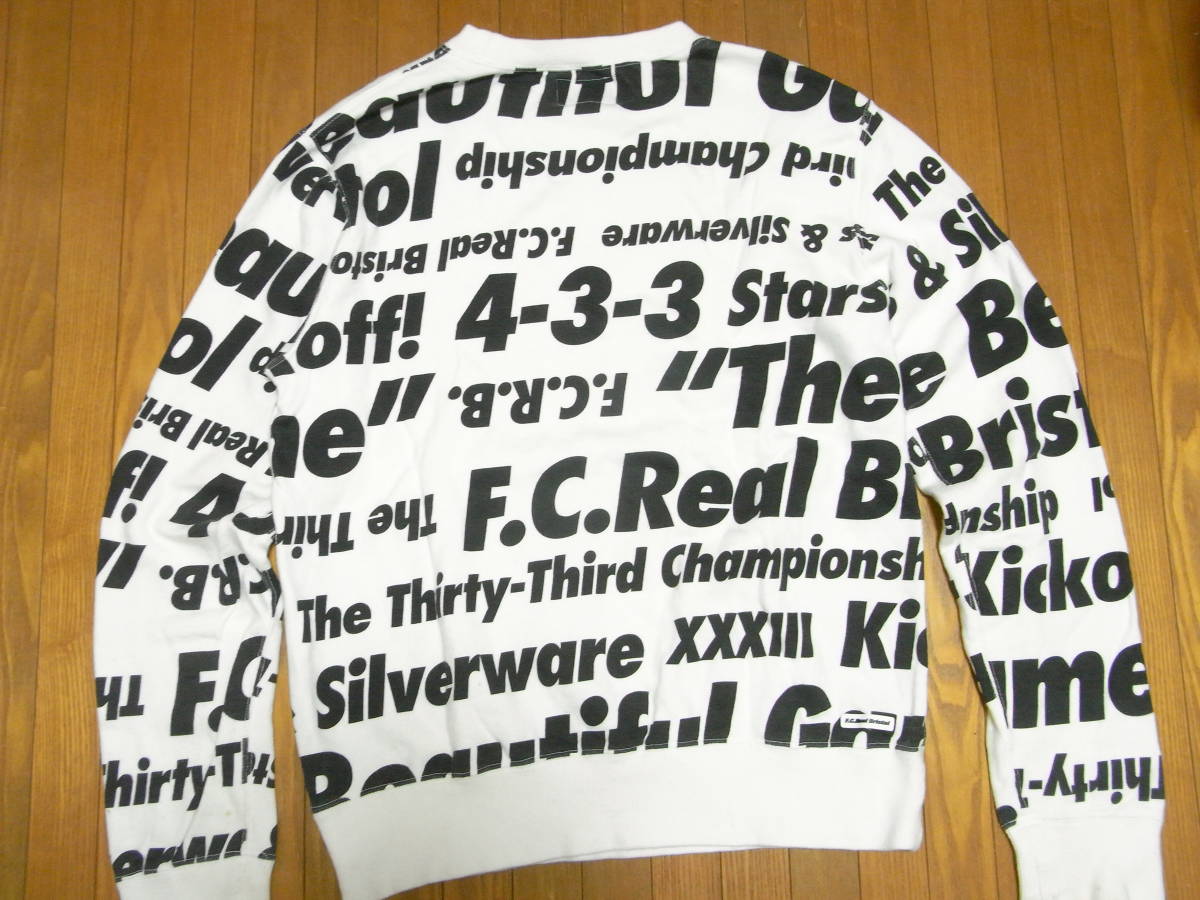 レアルブリストル　カットソー　トレーナー　FCRB 激レア　希少 F.C.Real Bristol FC レアルブリストル FCRB SOPH ソフ スウェット