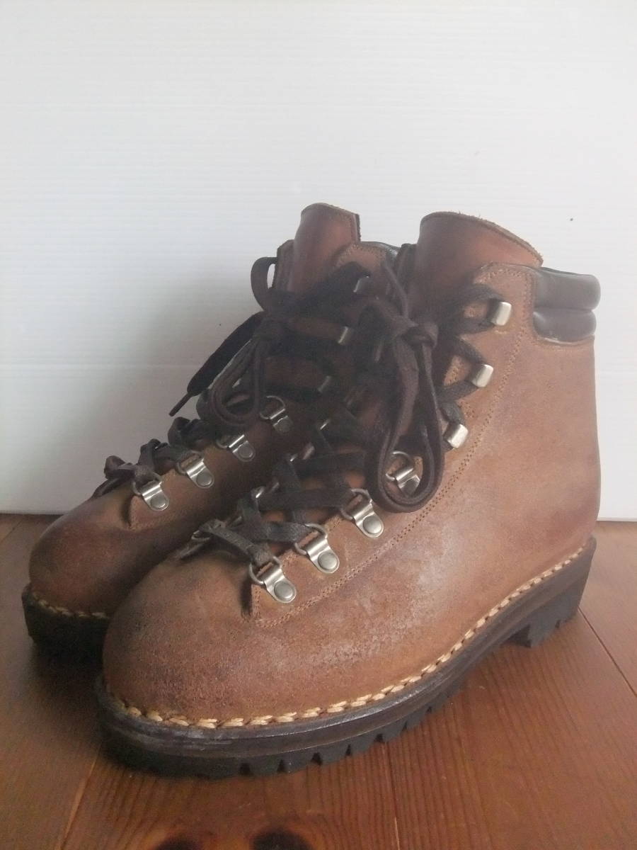 極上品 高級 トレッキング マウンテン シューズ 安藤製靴 SUOLA 