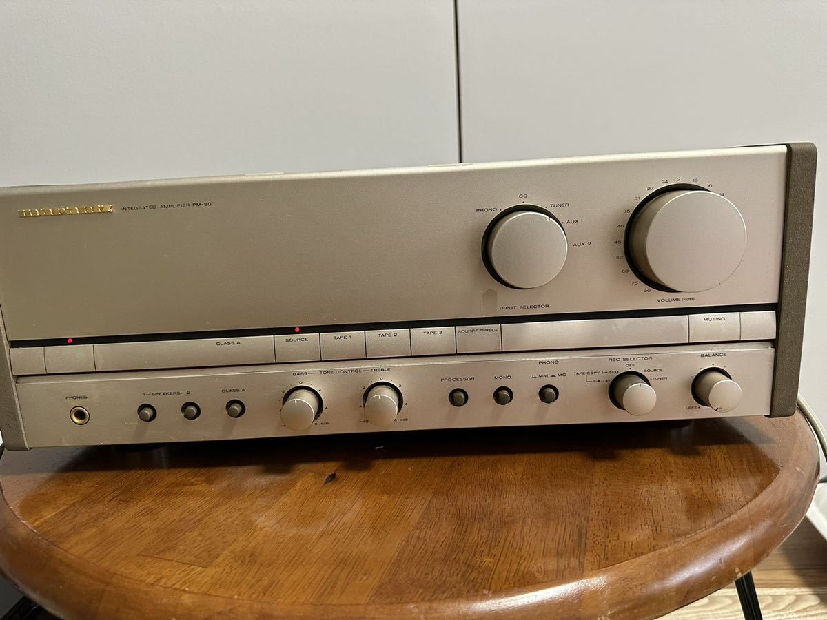 PM-80 マランツ Marantz A級/AB級 プリメインアンプ PM-80a マランツ 