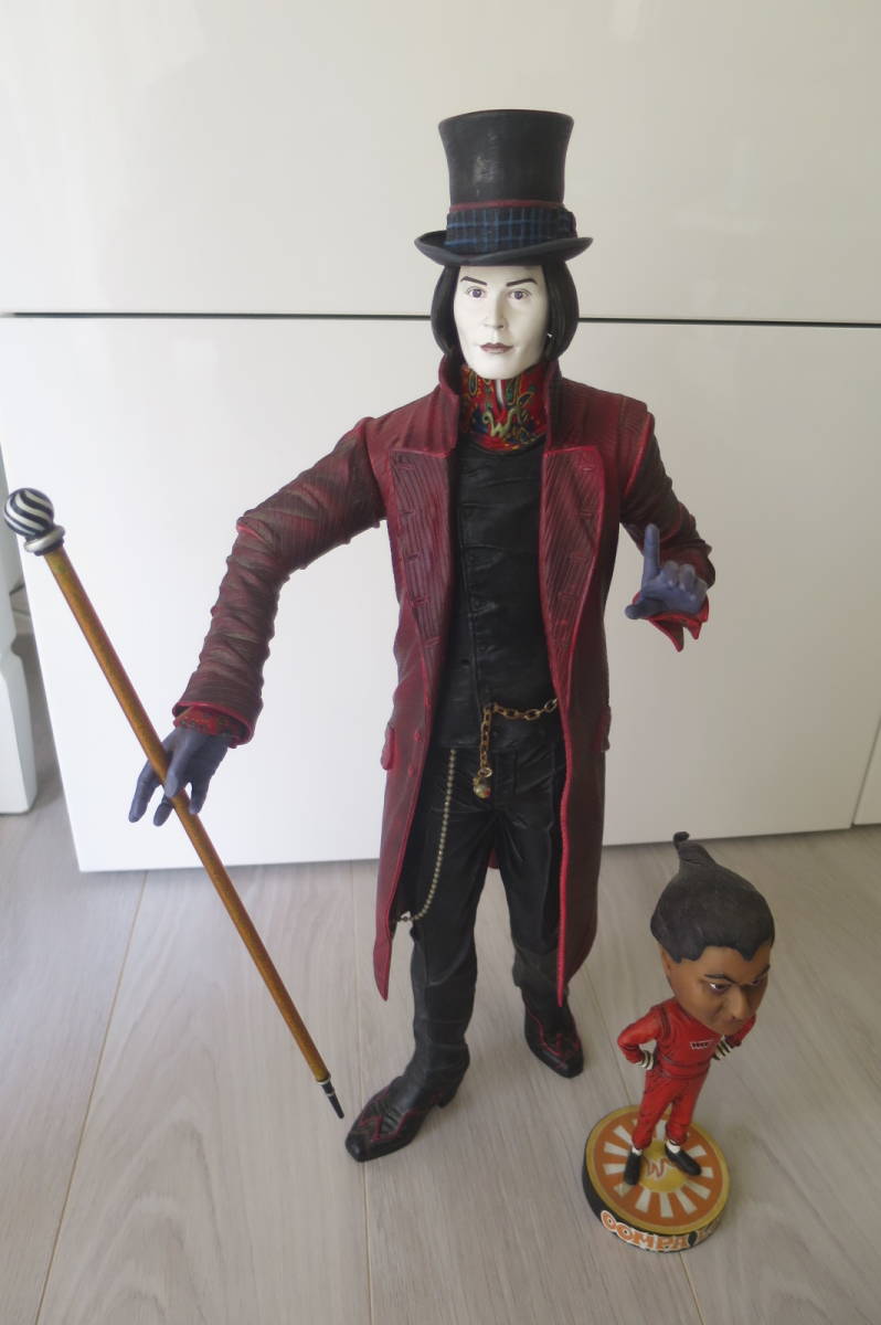20年前　【ジョニーデップ】ウィリーウォンカ　フィギュア　メデ ウォンカとチョコレート工場のはじまり : 作品情報・キャスト