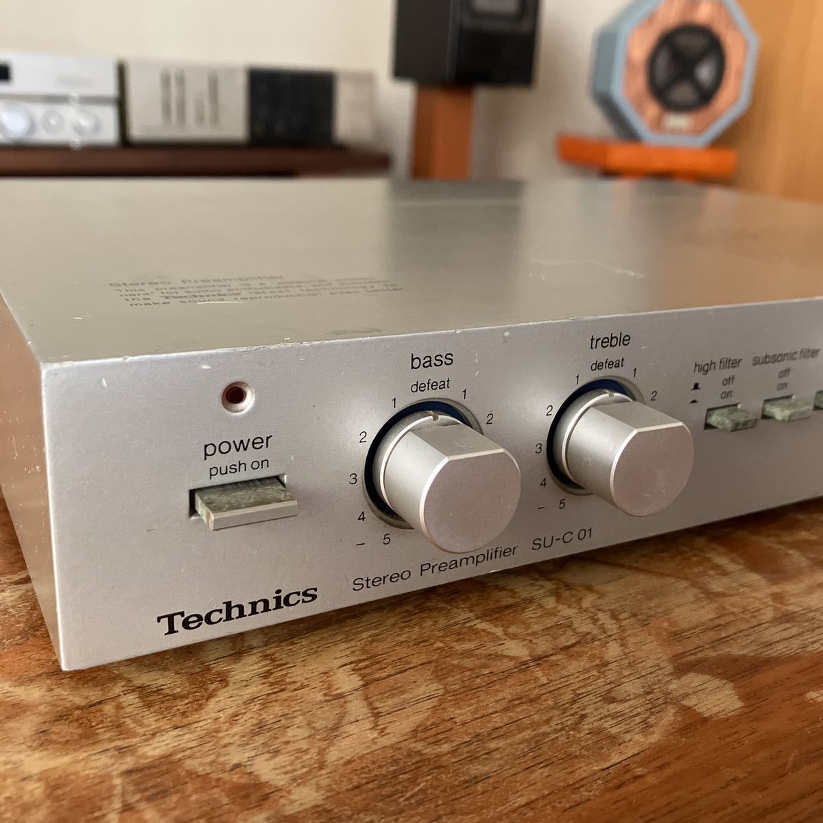 Technics SU-C01 Preamp Power Micro Phono SE-C01 ST-C01 MM