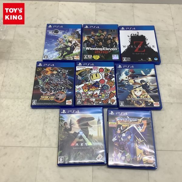 1円〜 PlayStation 4 ソフト ウイニングイレブン2018、SAO ソードアート・オンライン アリシゼーション リコリス他