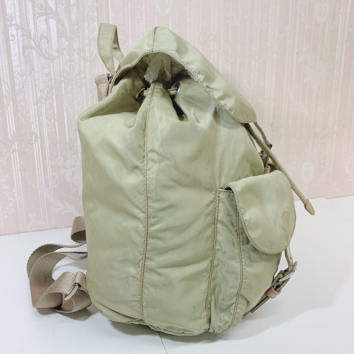 PRADA プラダ ナイロンリュック リュックサック きれい 美品 白タグ 