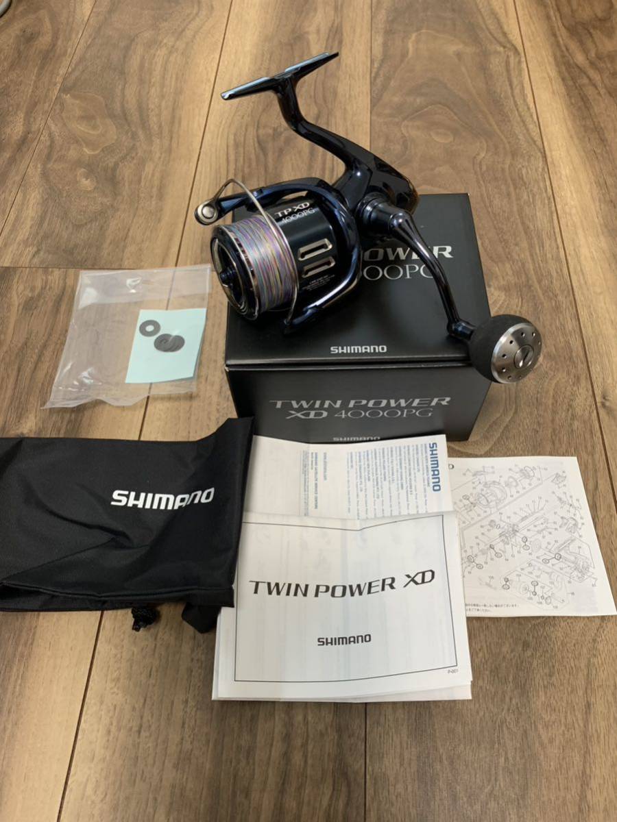 美品 シマノ ツインパワーXD 4000PG TWIN POWER XD ライトジギング