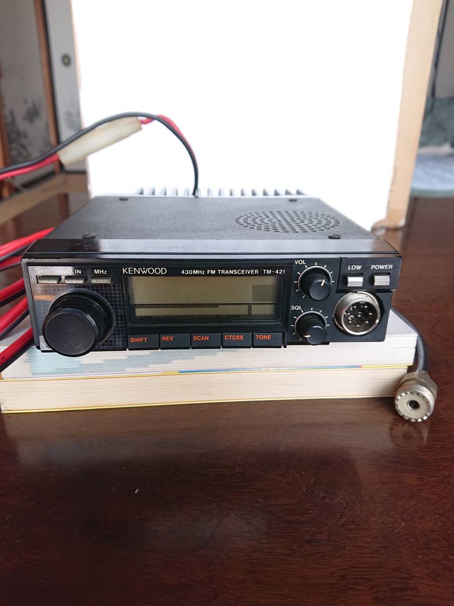 TM-421S 430MHz KENWOOD - Yahoo!オークション FM | トランシーバー