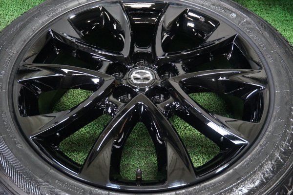 マツダ純正 カスタムホイール 新品スタッドレス 225/55R19 7J OFF+50 