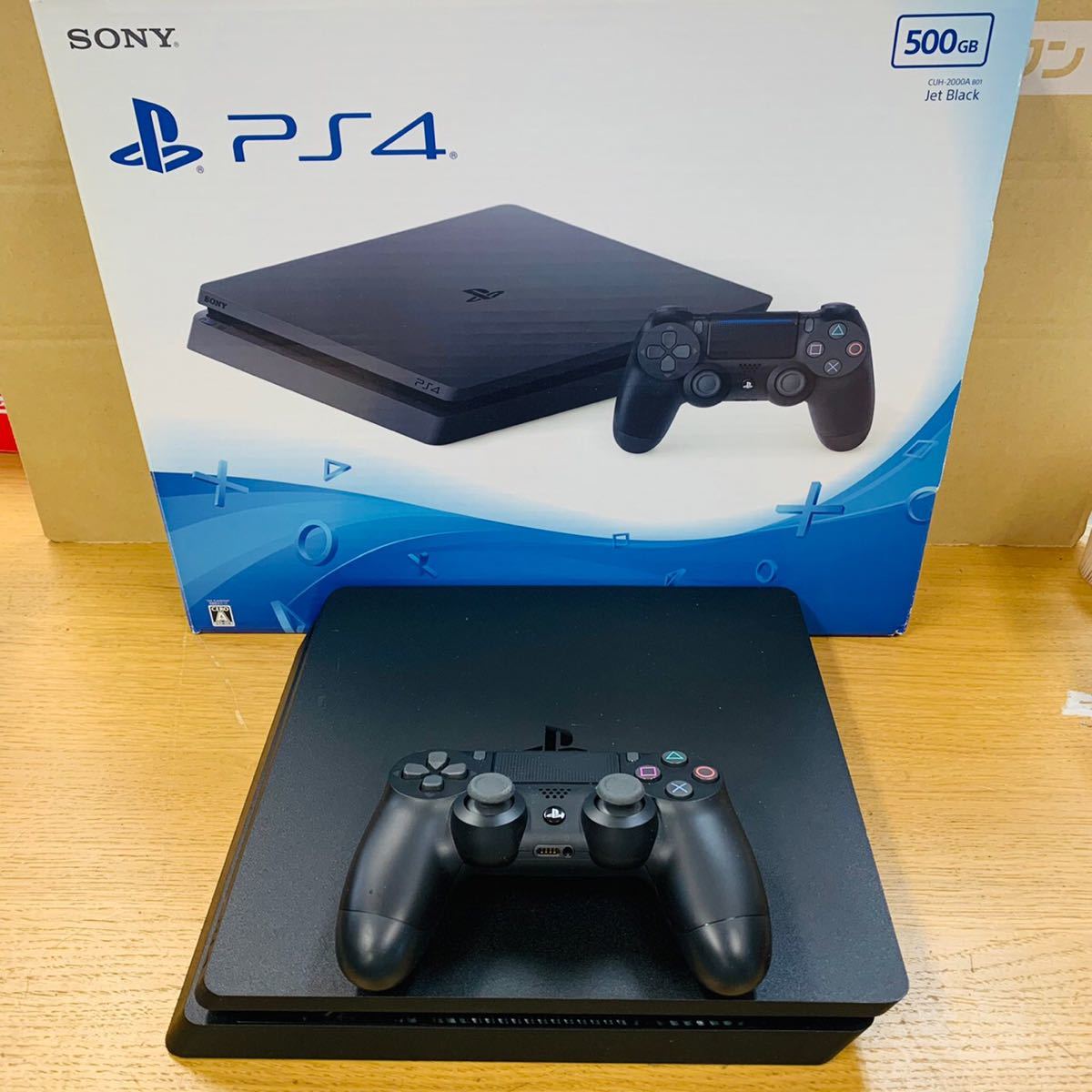 PlayStation 4 ジェット・ブラック 500GB CUH-2000AB01 NN5311 500GB