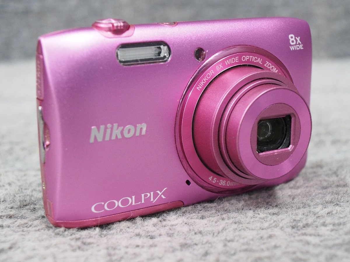 Nikon COOLPIX S3600 コンパクトデジタルカメラ 動作品 中古 B50140
