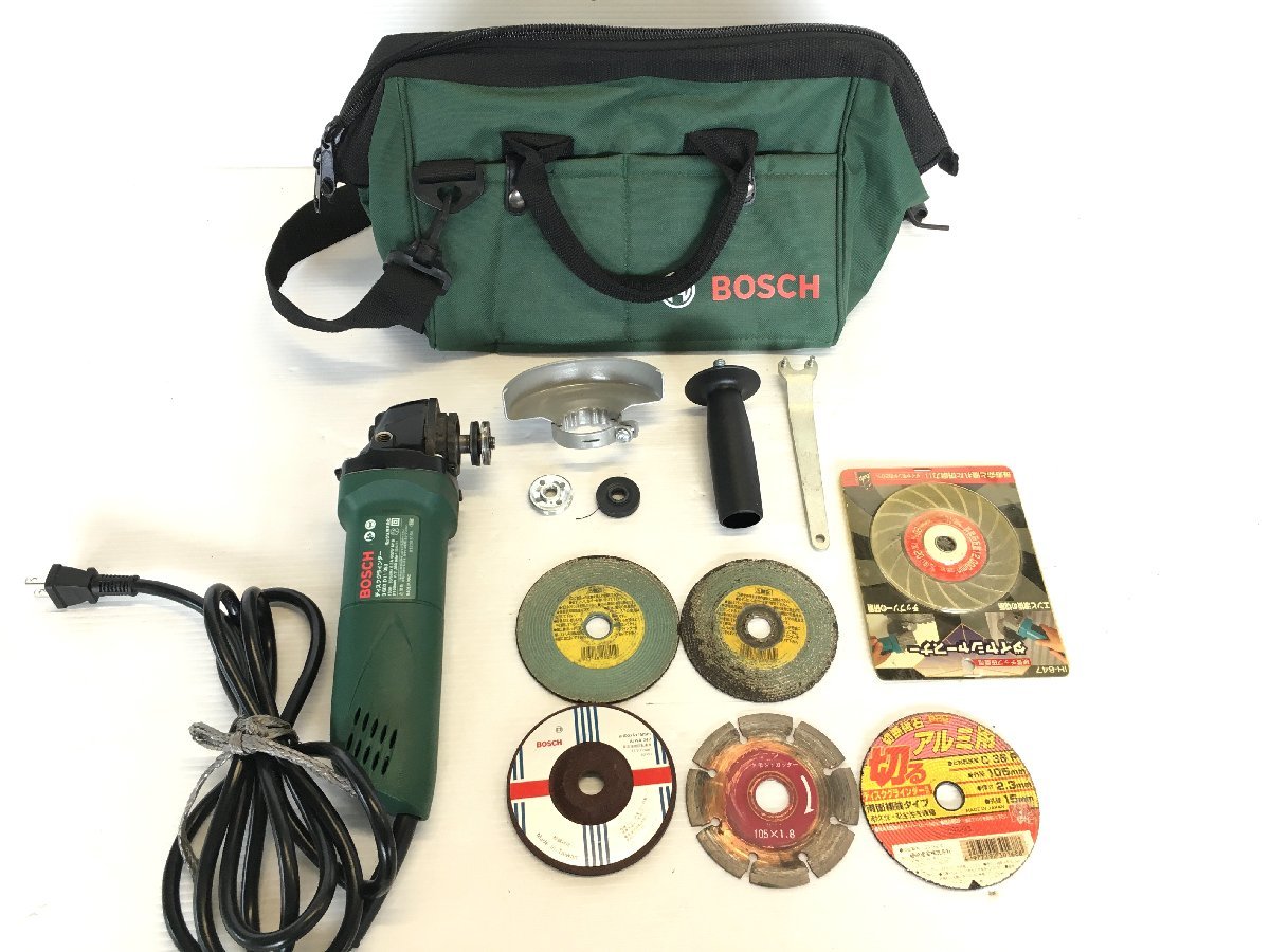 BOSCH ボッシュ 3 603 D11 053 ディスクグラインダー 研磨機 100V グリーン 緑 電動工具 DIY