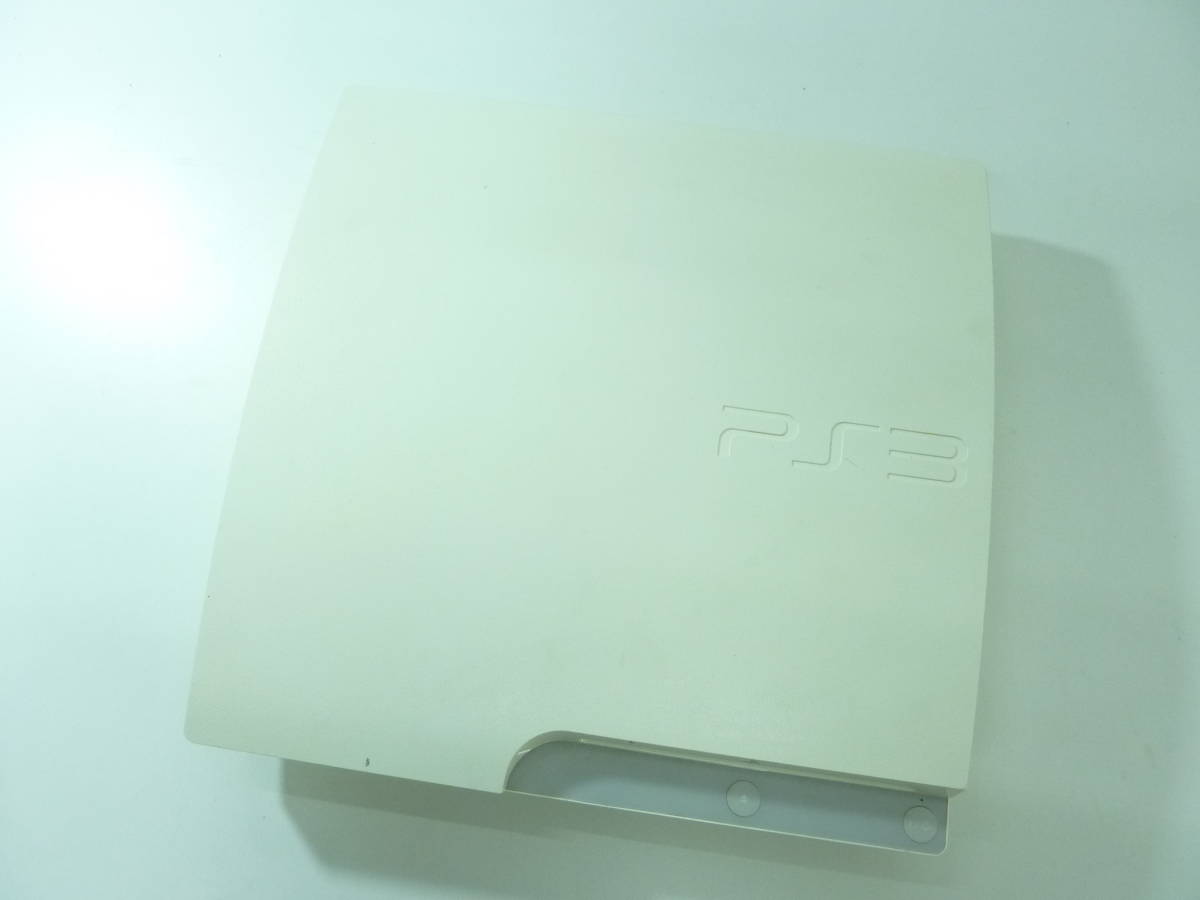 S.　CECH-3000A PS3　本体 ホワイト【通電のみ・ジャンク扱い】SONY プレステ3