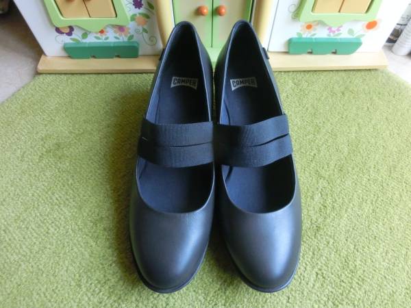 ★カンペール新品Miaチャコルグレー＆Ｗストラップ39★即