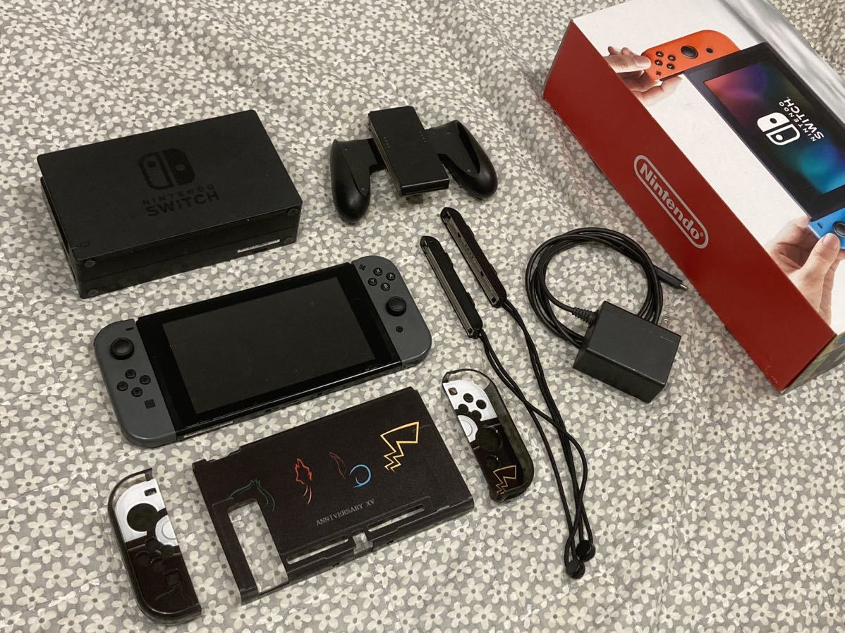 ニンテンドースイッチ本体☆Nintendo Switch 本体 新型 JOY-CON グレー
