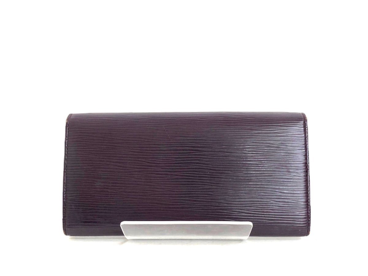 ルイヴィトン 折財布 エピ ノワール ポルトフォイユ ジョイ カシス LOUIS VUITTON (ルイヴィトン) ポルト フォイユサラ エピ ウォレット