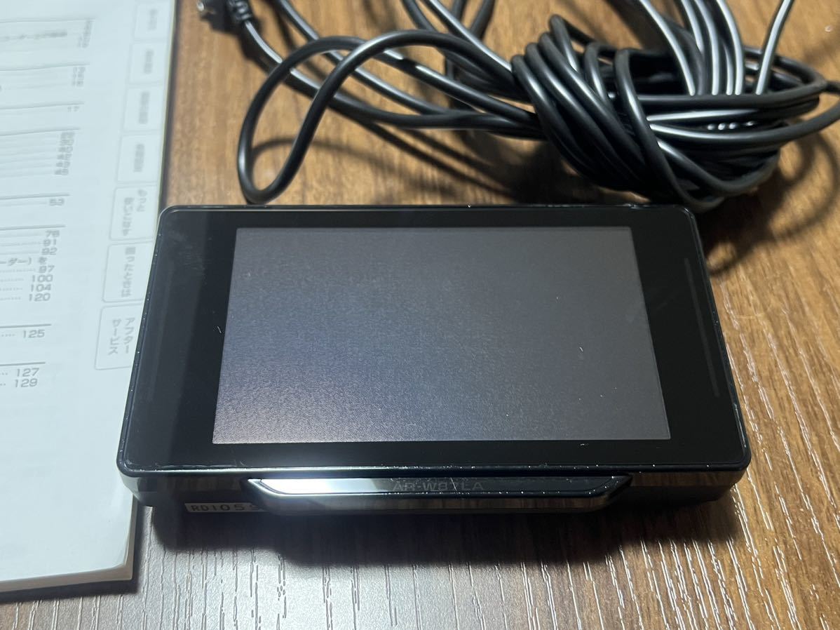セルスター AR-W87LA レーザー式オービス対応 レーダー探知器 3.7