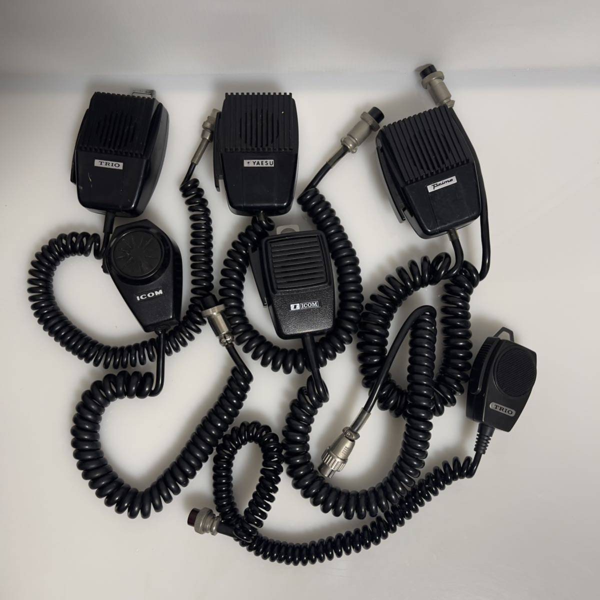 TRIO / ICOM / YAESU / PRIMO ハンドマイク ダイナミックマイク　6点まとめ