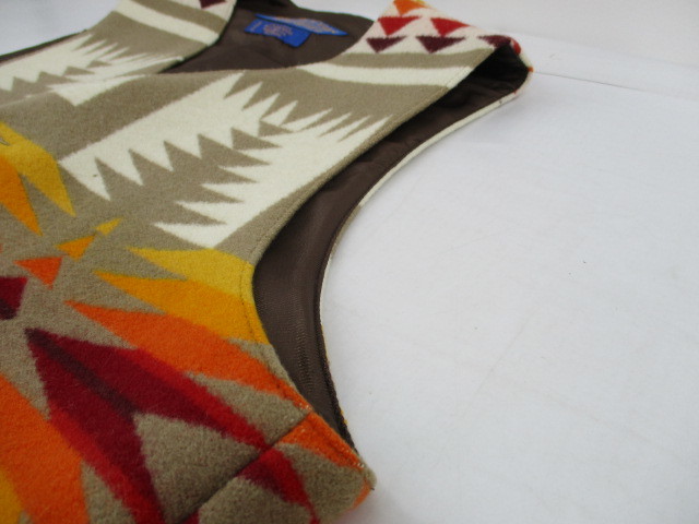 希少品 PENDLETON ペンドルトン チーフジョセフ柄 ウール ベスト 1円☆ PENDLETON ペンドルトン ベスト ウール チーフジョセフ柄