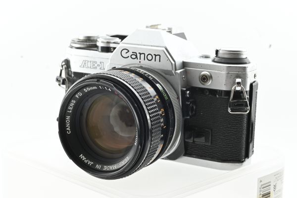 1円出品】キャノン CANON AE-1 シルバー FD 50mm F1.4 SSC S.S.C. 一眼レフ