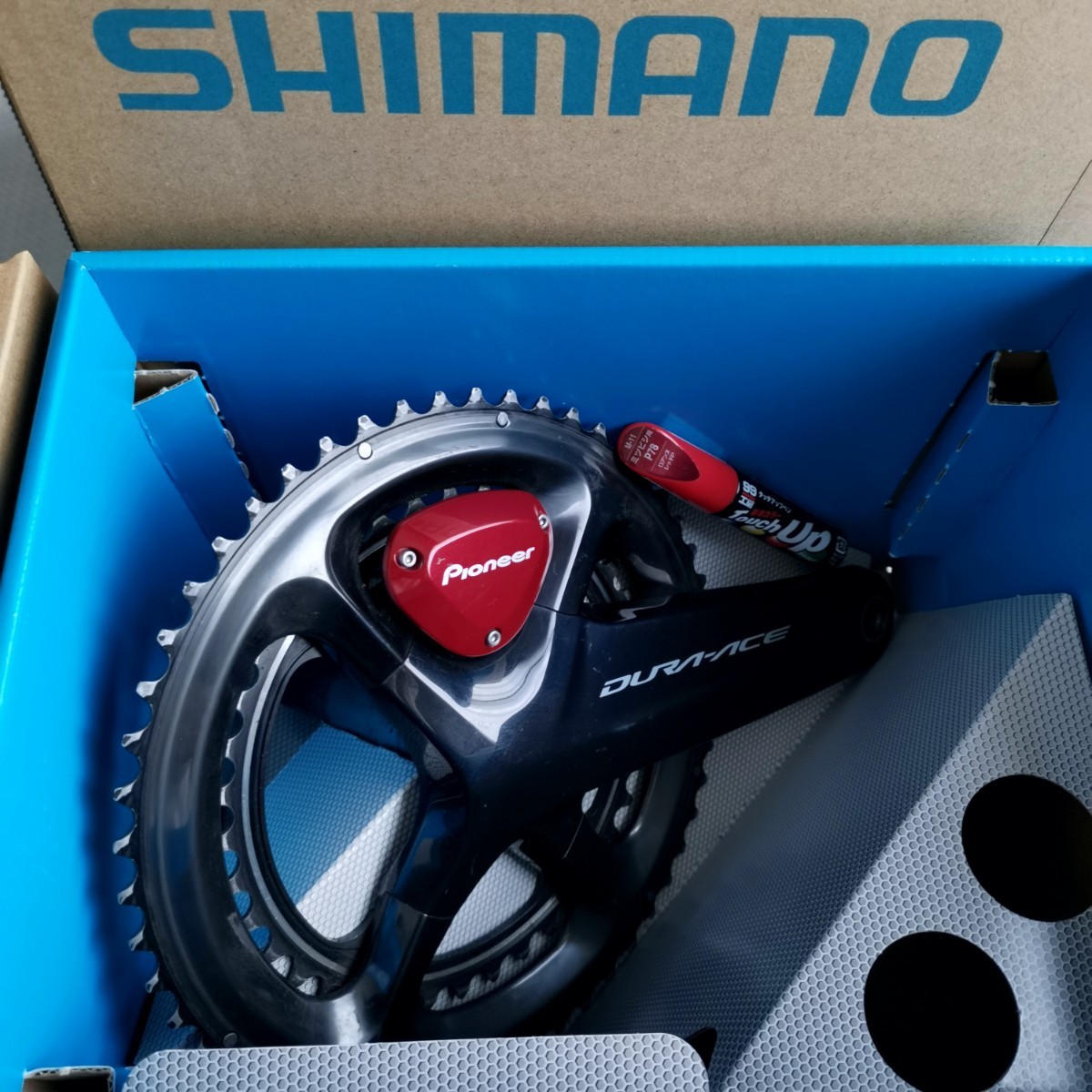 SHIMANO FC-9100 170mm 53/39T Pioneer パイオニア両足パワーメーター
