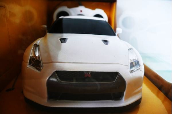 ■RASTAR R/C 1/24 NISSAN SKYLINE GT-R WHITE■スカイライン