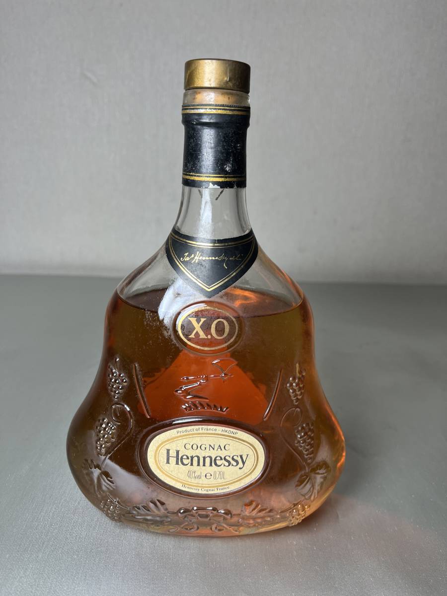 【Hennessy】ヘネシー XO 金キャップ 開封品 古酒